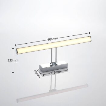 Lindby Sanya zrkadlové LED svietidlo, 60 cm
