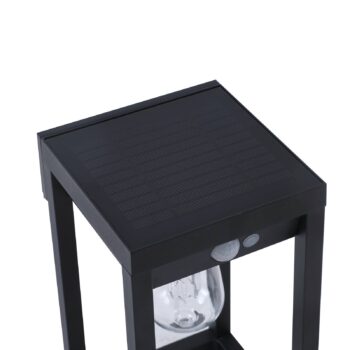 Lindby Smart LED solárne nástenné svietidlo Enea, senzor, CCT, RGB, Tuya