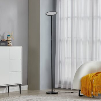 Lindby Smart LED stojacia lampa Cilian, CCT, Tuya, ZigBee, Hue