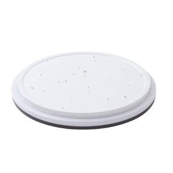 Lindby Smart LED stropné svietidlo Arvada, RGBIC, výška 7 cm, Tuya