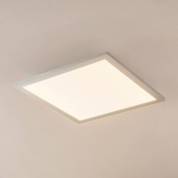 Lindby Smart LED stropný panel Kjetil 40 x 40 cm Tuya RGB CCT