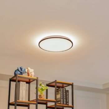 Lindby Smart Swaran LED stropné svietidlo, Ø 49 cm, RGB, CCT, Tuya