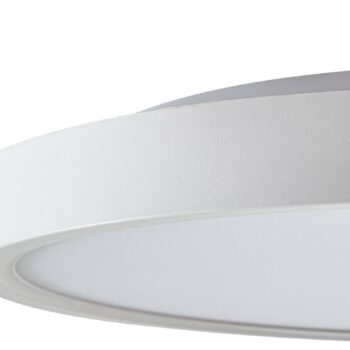 Lindby Smart stropné LED svetlo Deika, Ø 40 cm, biela, Tuya