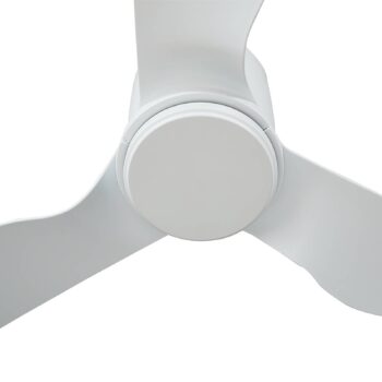 Lindby Stropný ventilátor Aulo, biely, DC, tichý, Ø 123 cm