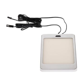 Lindby Svela podhľadové LED, sada 3 ks, strieborná