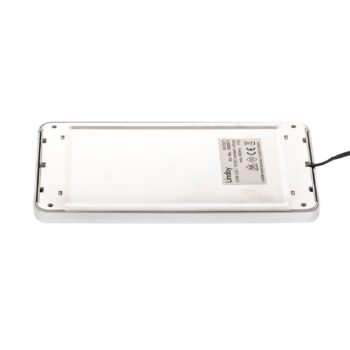 Lindby Svela podhľadové LED, sada 3 ks, strieborná