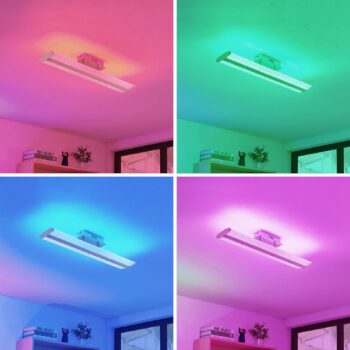 Lindby Sylke stropné LED svietidlo, 60 cm