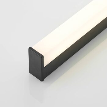 Lindby Ulisan nástenné LED svetlo, hranaté 58,8 cm
