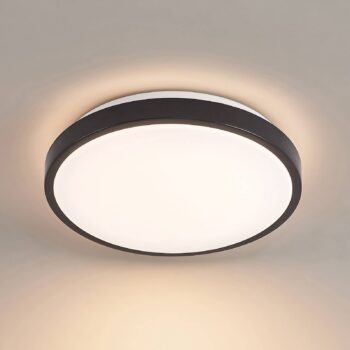 Lindby Villum stropné LED svietidlo, 29,5 cm