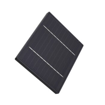 Lindby Virane LED solárne nástenné svietidlo, čierna farba, hliník
