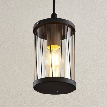 Lindby Yonan závesná lampa do exteriéru, E27