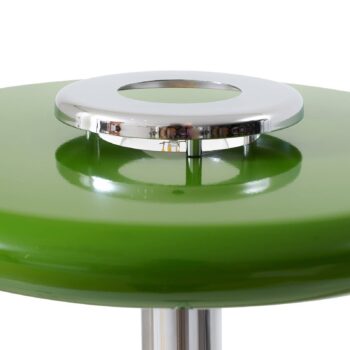 Lindby stojaca lampa Branford, retro, zelená, kov/mramor