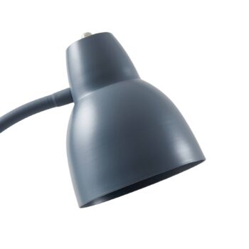 Lindby stojaca lampa Tebbi, sivá, kov, výška 150 cm