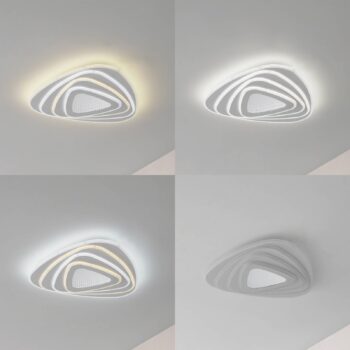 Lindby stropné LED svetlo Rebeka, 48x49cm, CCT, diaľkové ovládanie