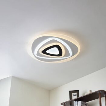 Lindby stropné LED svetlo Rebeka, Ø 70 cm, CCT, diaľkové ovládanie