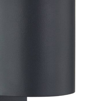 Lindby vonkajšie nástenné svietidlo Gelso, hliník, 15 cm, GU10, senzor