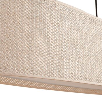 Lindby závesné svietidlo Soula, 78 cm, béžová, plast, E27