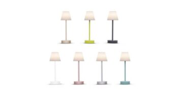 Lola Slim 30 exteriérová lampa Mint