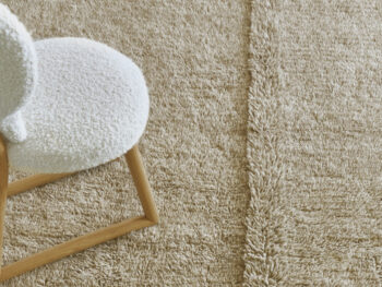 Lorena Canals, AKCIA: 80x140 cm Vlnený koberec Tundra - Blended Sheep Beige, béžová, detská izba