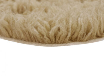 Lorena Canals, DOPREDAJ: 75x110 tvar kožešiny cm Vlněný koberec Woolly - Sheep Beige, 75x110 tvar kožušiny, béžová, detská izba