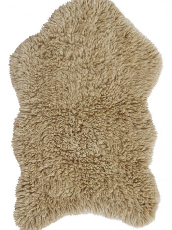 Lorena Canals, DOPREDAJ: 75x110 tvar kožešiny cm Vlněný koberec Woolly - Sheep Beige, 75x110 tvar kožušiny, béžová, detská izba