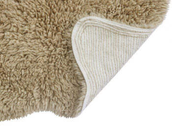 Lorena Canals, DOPREDAJ: 75x110 tvar kožešiny cm Vlněný koberec Woolly - Sheep Beige, 75x110 tvar kožušiny, béžová, detská izba