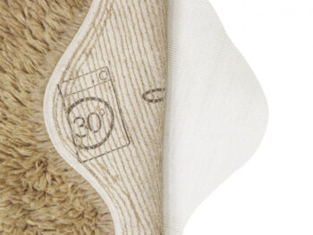 Lorena Canals, DOPREDAJ: 75x110 tvar kožešiny cm Vlněný koberec Woolly - Sheep Beige, 75x110 tvar kožušiny, béžová, detská izba