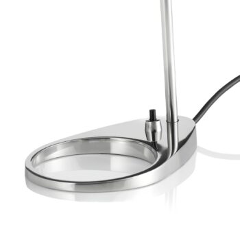 Louis Poulsen AJ Mini stolová lampa, nerezová oceľ