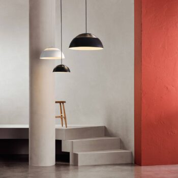 Louis Poulsen AJ Royal závesné LED 50cm čierne