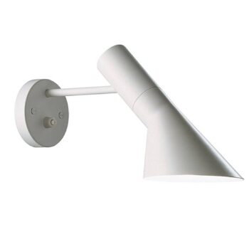 Louis Poulsen AJ - nástenná lampa, biela