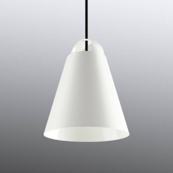Louis Poulsen Above závesná lampa, biela, 25 cm