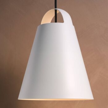 Louis Poulsen Above závesná lampa, biela, 25 cm