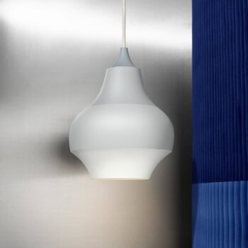 Louis Poulsen Cirque – sivá závesná lampa, 22 cm
