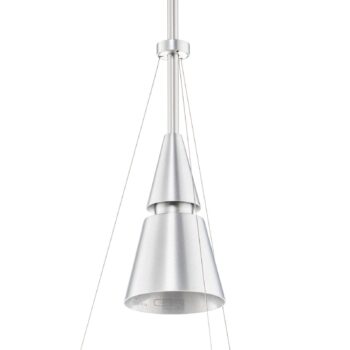 Louis Poulsen Enigma 425 závesná lampa hliník