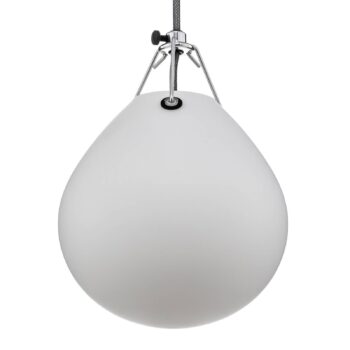 Louis Poulsen Moser sklenená závesná lampa Ø18,5cm