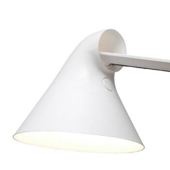 Louis Poulsen NJP lampa s podstavcom 2 700 K biela