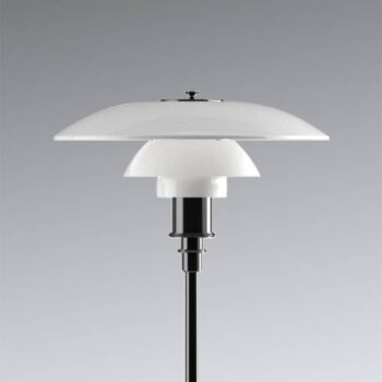 Louis Poulsen PH 3 1/2-2 1/2 stojaca lampa, čierna