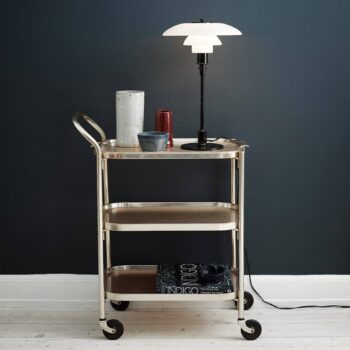 Louis Poulsen PH 3/2 stolná lampa, čierna