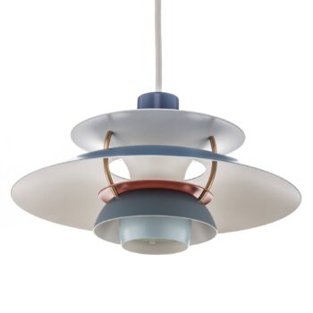 Louis Poulsen PH 5 Mini – závesná lampa, modrá