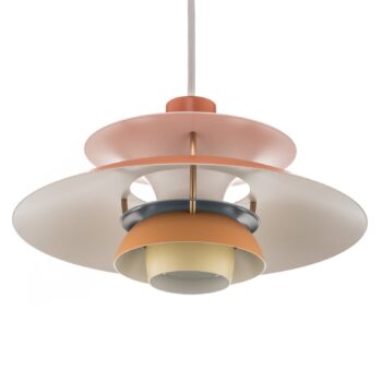 Louis Poulsen PH 5 Mini – závesná lampa, oranžová