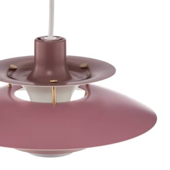 Louis Poulsen PH 5 Mini – závesná lampa, ružová