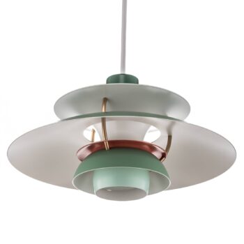 Louis Poulsen PH 5 Mini – závesná lampa, zelená