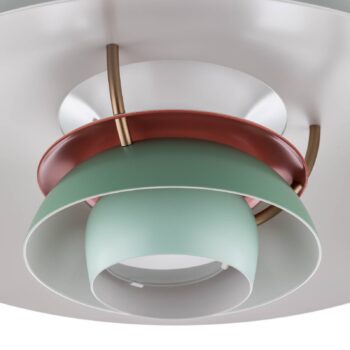 Louis Poulsen PH 5 Mini – závesná lampa, zelená