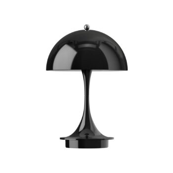 Louis Poulsen Panthella Portable 160 V3, nepriehľadná čierna