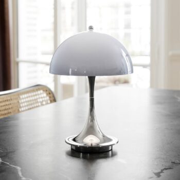 Louis Poulsen Panthella Portable V2 LED sivá