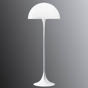 Louis Poulsen Panthella – stojaca lampa, opál