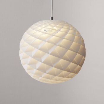 Louis Poulsen Patera závesné svietidlo biela Ø30cm