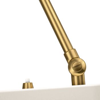 Louis Poulsen VL38 – stolná LED lampa, biela