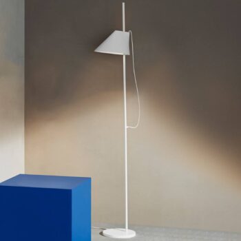 Louis Poulsen Yuh stojaca LED lampa, biela