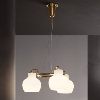 Louis Poulsen závesná lampa VL Ring Crown 3-pl.